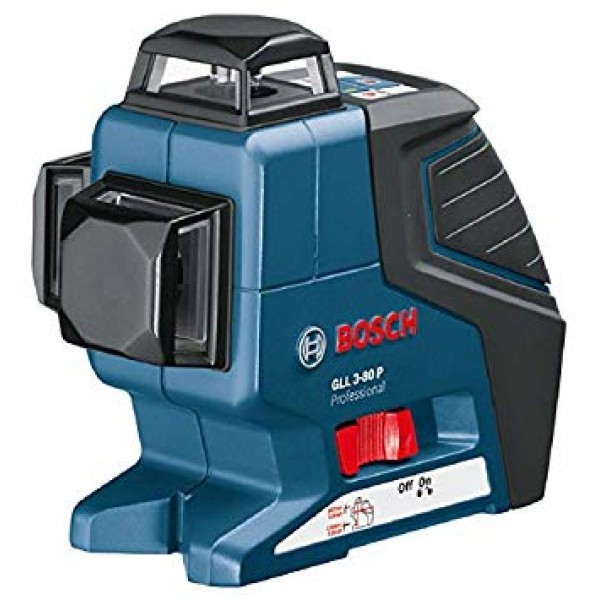 Bosch GLL 3-80 P su imtuvu.
